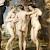 The Three Graces (1653) in the Museo del Prado, Madrid, Rubens, General (Photo courtesy of the Prado)