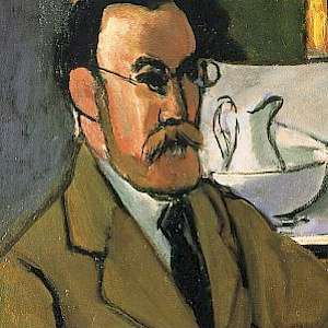 Self Portrait (1918) by Henri Matisse, in the Musée Départemental Henri Matisse, Le Cateau-Cambrésis, France (Photo courtesy of the Musée Départemental Henri Matisse)