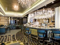 A bar at the Savoy Hotel in London