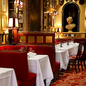 A dining room at Rules, London's oldest restaurant (Photo courtesy of the restaurant)