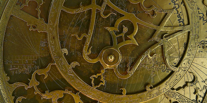 An astrolabe at the National Marritime Museum of Greenwich (Photo Â© Reid Bramblett)