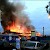 The 2007 fire that consumed the Cutty Sark, Cutty Sark, London (Photo by Elfar Ingvarsson, via the BBC)