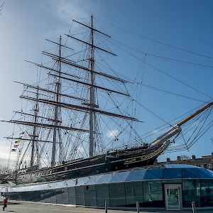 The Cutty Sark, moored in Greenwich (Photo by Krzysztof BelczyÅ„ski)