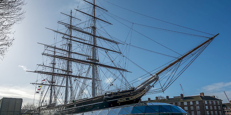 The Cutty Sark, moored in Greenwich (Photo by Krzysztof BelczyÅ„ski)