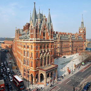 St. Pancras International train station (Photo courtesy of Marriott Renaissance)