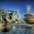 Fountains in Trafalgar Square, Trafalgar Square, London (Photo by Neil Howard)