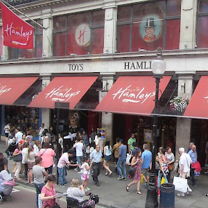 Hamley's of London
				(Photo by David Holt)