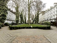 Norfolk Square outside the Tudor Court Hotel