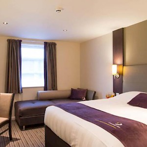 A room at the Premier Inn London Southwark Borough Market (Photo courtesy of the hotel)