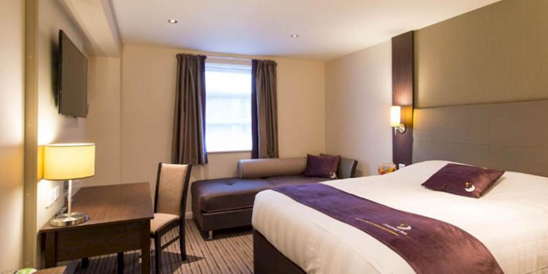 A room at the Premier Inn London Southwark Borough Market (Photo courtesy of the hotel)