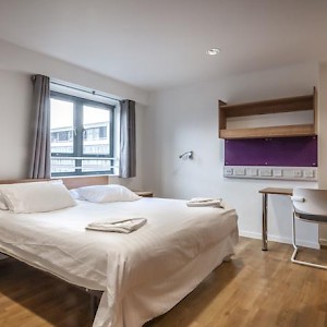 A room at the LSE High Holborn dorm (Photo courtesy of the LSE)