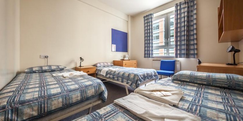 A room at the LSE Bankside dorm (Photo courtesy of the LSE)