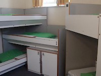 Bunks at the YHA London St. Pauls Hostel