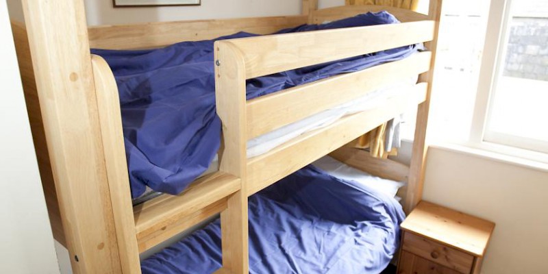 Bunks at the YHA London St. Pauls Hostel (Photo courtesy of the hostel)