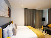 An efficiency suite room at London's StayCity Greenwich High Road