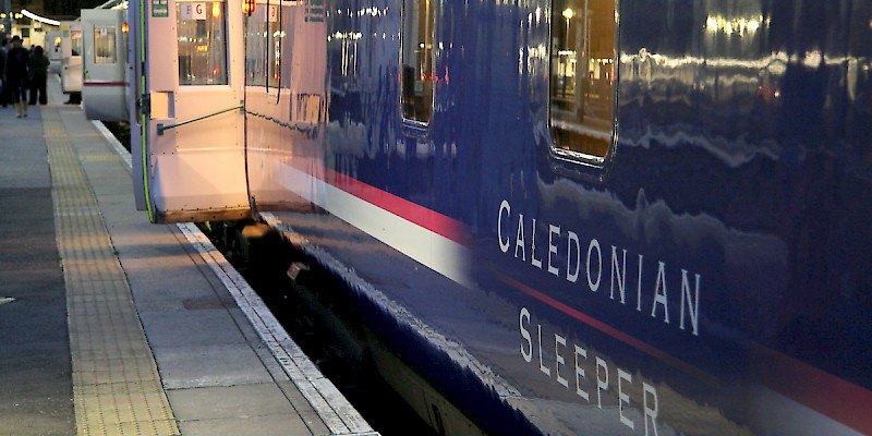 The Caledonian Sleeper, one of the U.K.'s overnight trains (Photo by Peter Reed)