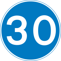 Minimum speed limit