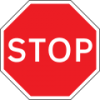 Stop sign