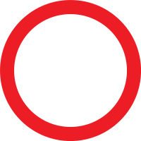 Road closed to all vehicles in both directions