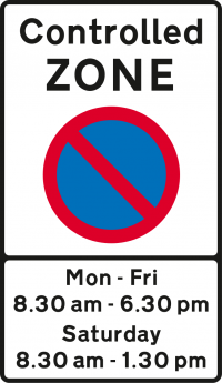 No parking zone