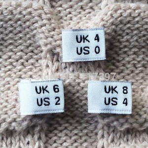 U.K. clothing sizes differ from U.S. and EU ones
				(Photo courtesy of AliExpress)