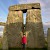 Basking in the setting sun inside the stone circle, Stonehenge, Salisbury and Stonehenge (Photo Â© Reid Bramblett)