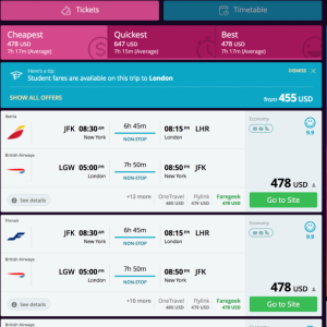 An aggregator like Momondo.com can help you find the lowest airfares every time (Photo courtesy of Momondo.com)