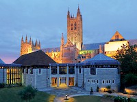 Canterbury Cathedral Lodge has the best location of any lodgings in Canterbury