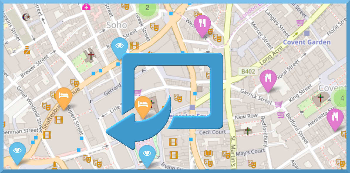 Interactive map of Salisbury and Stonehenge