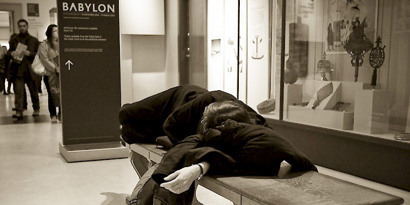 Sometimes, you just get overwhelmed by the British Museum (Photo by Andrew Stawarz)