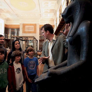 A family tour of the British Museum (Photo courtesy of Context Travel)