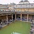 The Great Bath pool at the Roman baths, Roman Baths, Bath (Photo Â© Reid Bramblett)