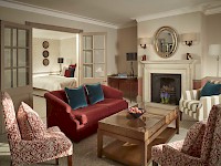 A bedroom at the Royal Crescent Hotel