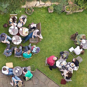 The Vaults & Garden Cafe from above (Photo Â© Reid Bramblett)