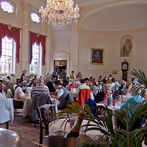 Afternoon tea at the Pump Room (Photo Â© Reid Bramblett)