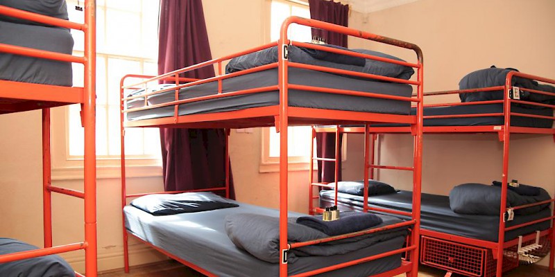 A six-bed dorm room, St Christopher's Inn Bath, Bath (Photo courtesy of the hostel)