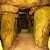 The stone-lined passage of the tomb, West Kennet Long Barrow, Salisbury and Stonehenge (Photo by Ark3pix)