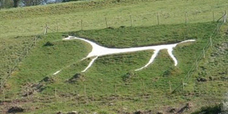 The horse (Photo courtesy of Visit Wiltshire)