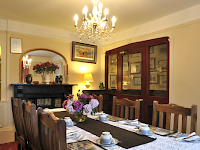 The dining room